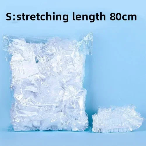 50pc 60/80/100/120/150cm Pet Tray Disposable PE Films Rabbit Litter Mat Cage Tray Cover Cage Chassis Film Cover Toilet Large Pad