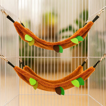 Hängmatta & Tunnelsystem för Smådjur – Mjukt Lekset med Hus, Tunnel & Gunga för Hamster & Chinchilla