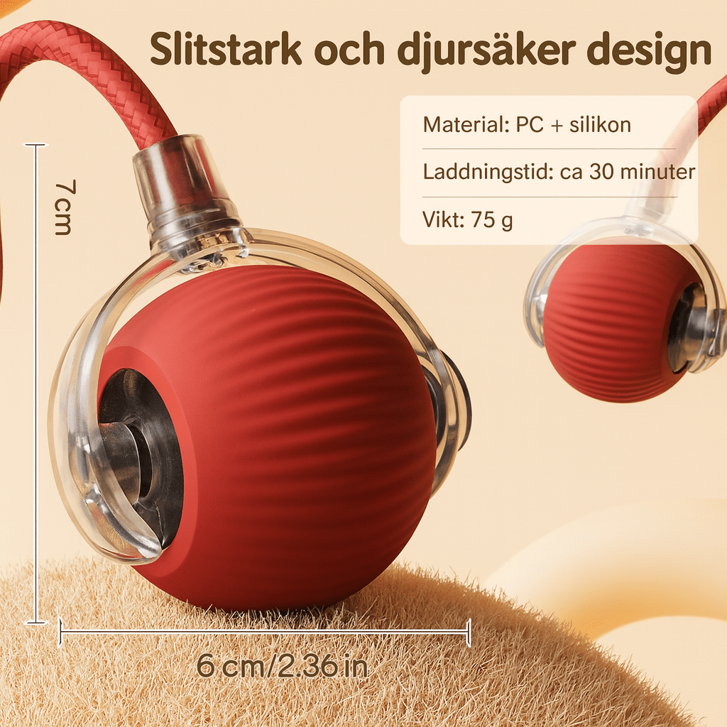 Interaktiv Boll för Katter