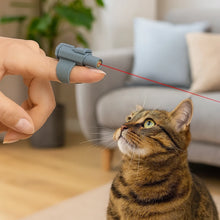Mini Fingerlaser för Katter – Enkel & Rolig Interaktiv Lek!