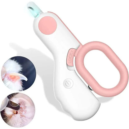 LED Klosax för Hund & Katt – Säker Klofil med Lås & LED-ljus