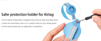 Reflekterande Katt-Halsband med Airtag- & QR-Hållare – Säkerhet & Spårning i Ett