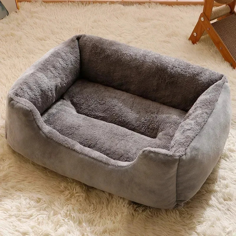 Mjuk & Varm Husdjursbädd – Bekväm Sovplats för Katt & Hund