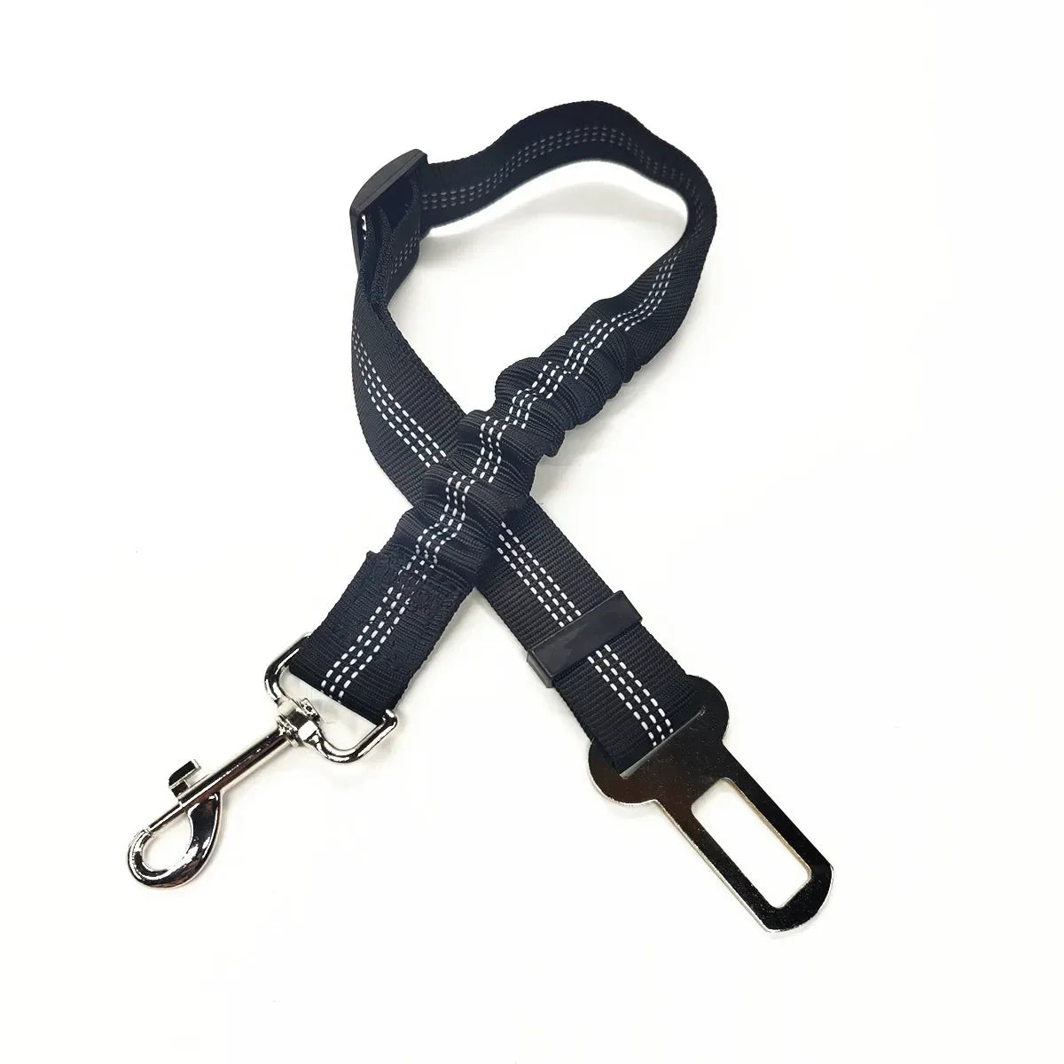 Bilbälte för Hund – Justerbart Säkerhetsbälte för Bil, Halsband & Sele