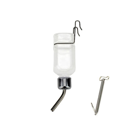 180/350mL Hanging Water Bottle for Hamsters Automatic Rabbit Water Dispenser Dripproof Head Cage Drinking Bottle Watering