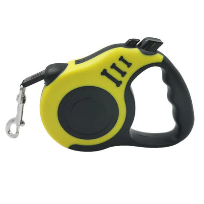 Utdragbart Flexikoppel för Hund – 3m & 5m Automatisk Rullkoppel
