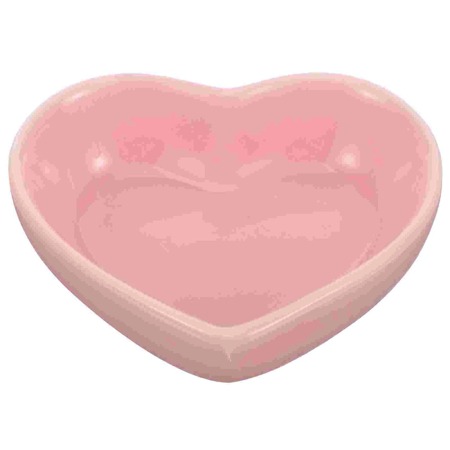 Ceramic Hamster Bowl Heart Shape Rat Bowl Household Chinchilla Bowl Hamster Accessory guinea pig food bowl