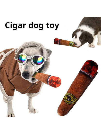 Rolig ‘Joint’ Pipleksak för Hund – Tuggleksak med Pip