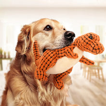 Mjuk Dinosaurie Hundleksak – Interaktiv Tuggleksak för Hund & Valp