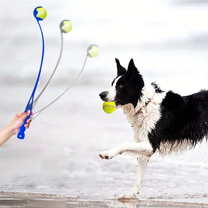 Bollkastare för Hund – Interaktiv Tennisbollskastare för Utomhuslek & Träning