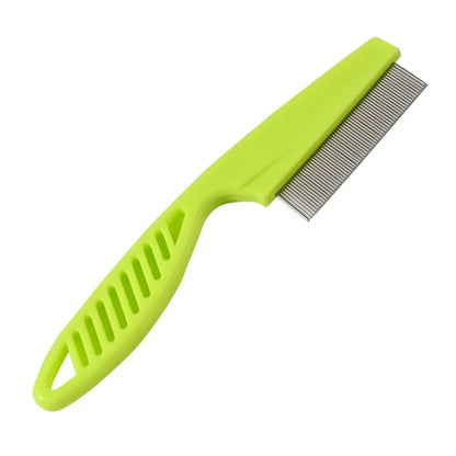 1Pc Rabbit Grooming Brush Pet Hair Remover Flea Comb Shampoo Bath Brush for Hamster Guinea Pig Rabbit Small Pet Accessories