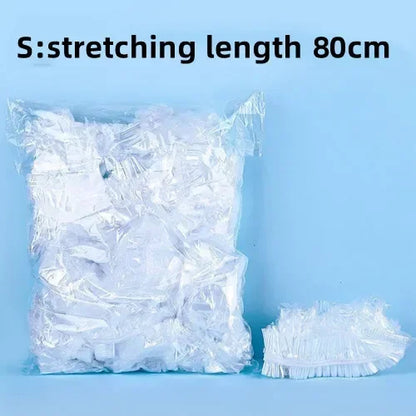 50pc 60/80/100/120/150cm Pet Tray Disposable PE Films Rabbit Litter Mat Cage Tray Cover Cage Chassis Film Cover Toilet Large Pad