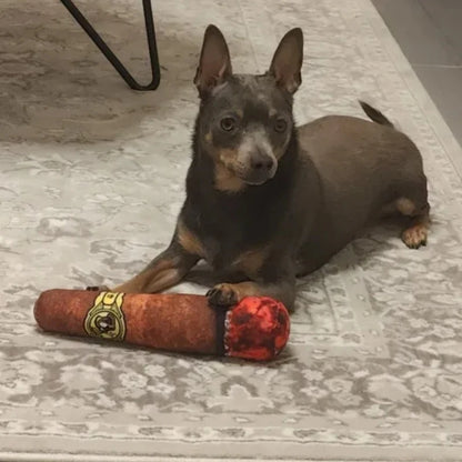 Rolig ‘Joint’ Pipleksak för Hund – Tuggleksak med Pip
