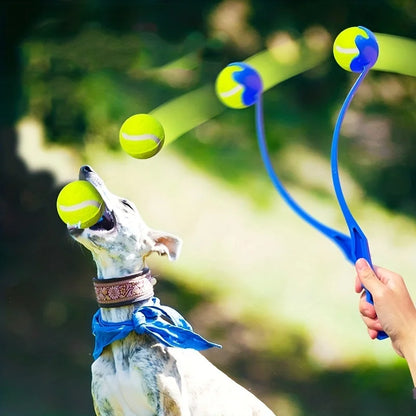 Bollkastare för Hund – Interaktiv Tennisbollskastare för Utomhuslek & Träning
