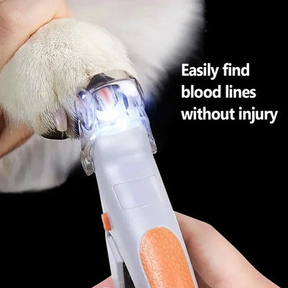 Professionell Klotång med LED-ljus – Säker & Precis Klo-klippare för Hund & Katt